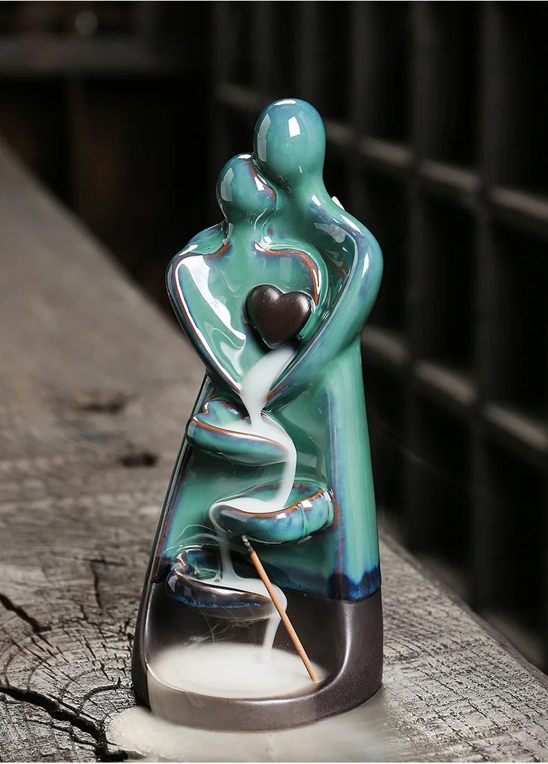 Kreativer Keramik Weihrauch Brenner für Wohnraumduft