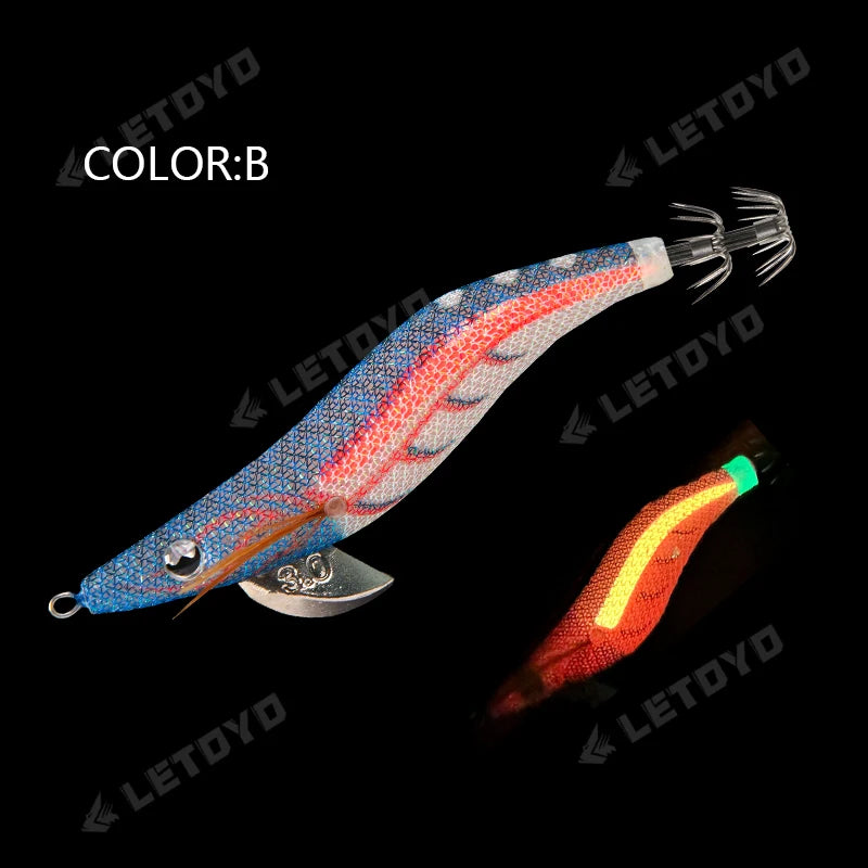 Künstlicher Tintenfischköder mit Webfuß für vielseitiges Angeln