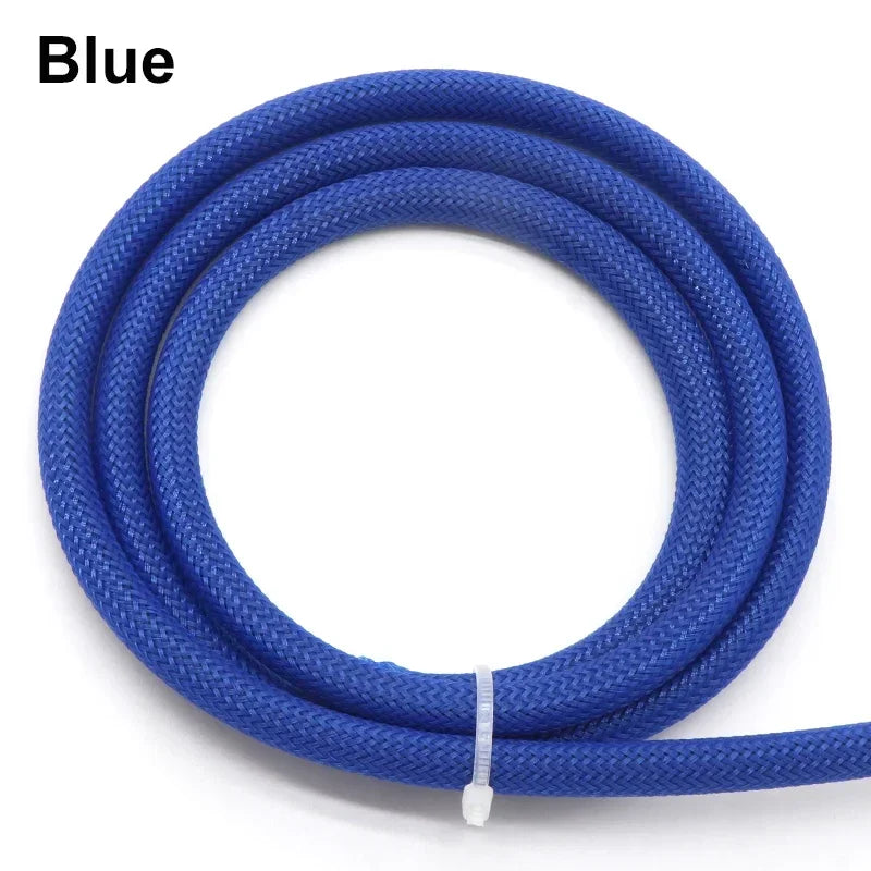 6mm PET Geflechtschlauch – Isolierter Kabel Schutz für Drähte - Bündelung