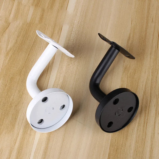 Schwarz weiße Edelstahl Treppen Handlauf Halterung für Wandmontage