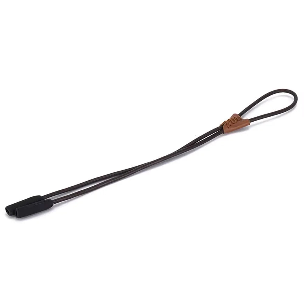 Einstellbarer Leder Brillenhalter Seil Sonnenbrille Kette Unisex