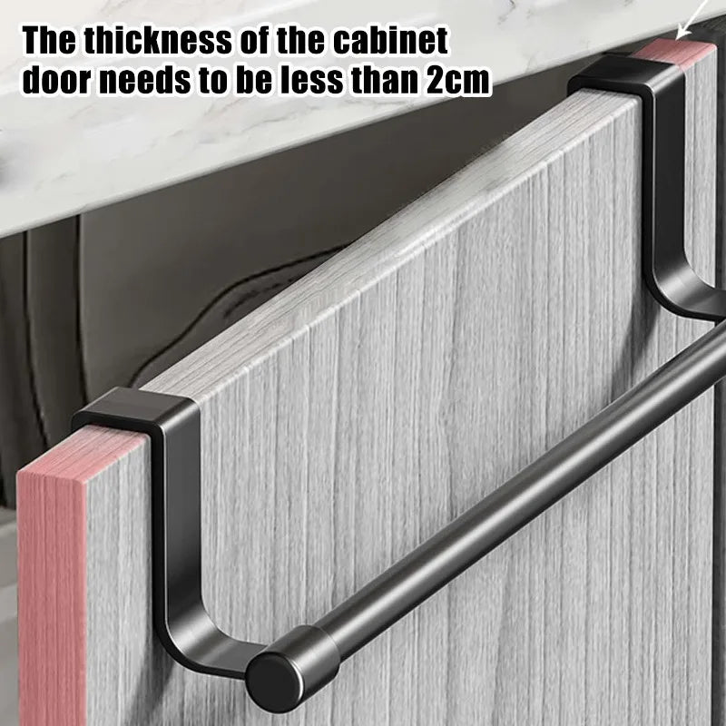 Edelstahl Tür Handtuchhalter für Küche Bad – Einzel oder 6er Set Aufhänger