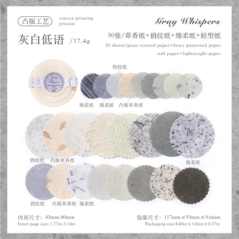 Vintage Bastelpapier Set für Kawaii Kunst Junk Journal Dekoration