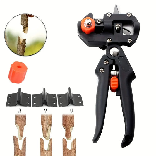 2-in-1 Garten Pfropfwerkzeuge Set mit scharfem Pfropfmesser