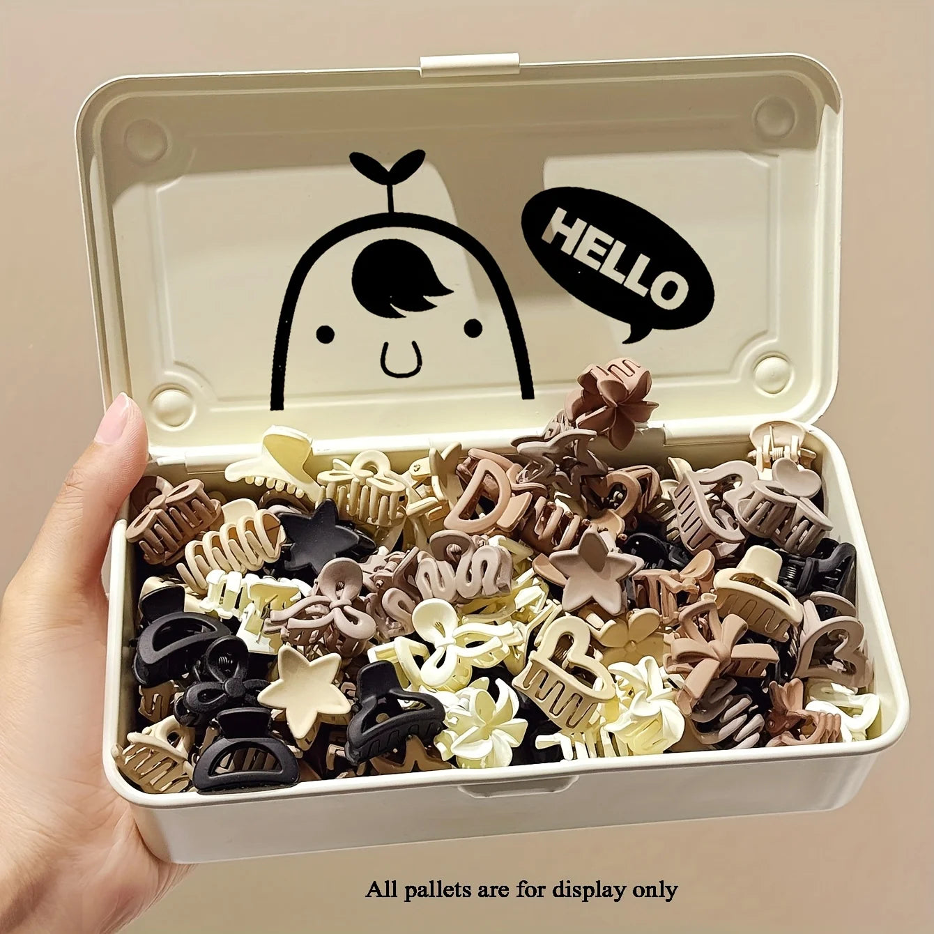 Gemischte Packung Kleine Haarklammern – Süße Accessoires für Mädchen