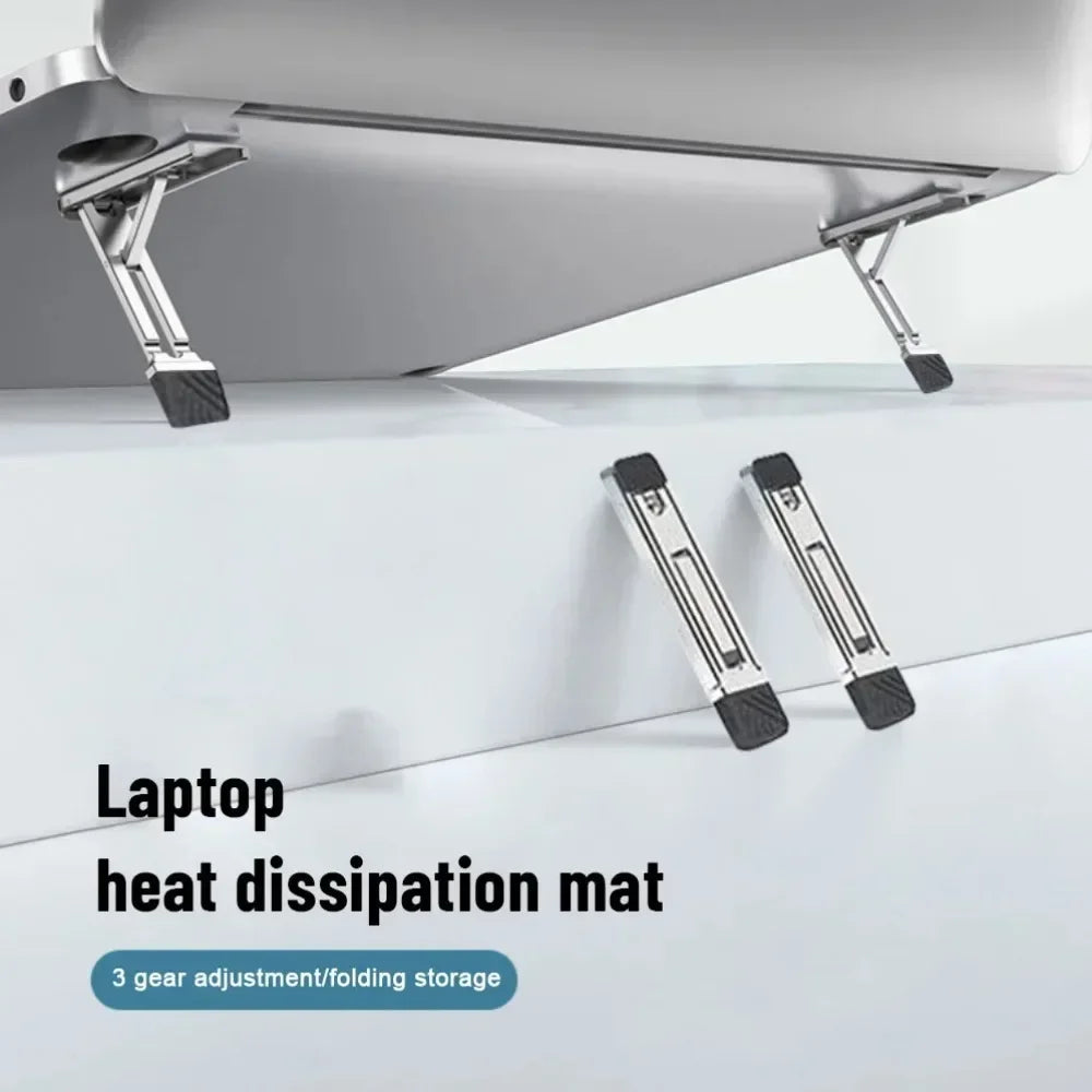 Tragbarer Mini Laptop Ständer aus Aluminiumlegierung mit Wärmereduzierung