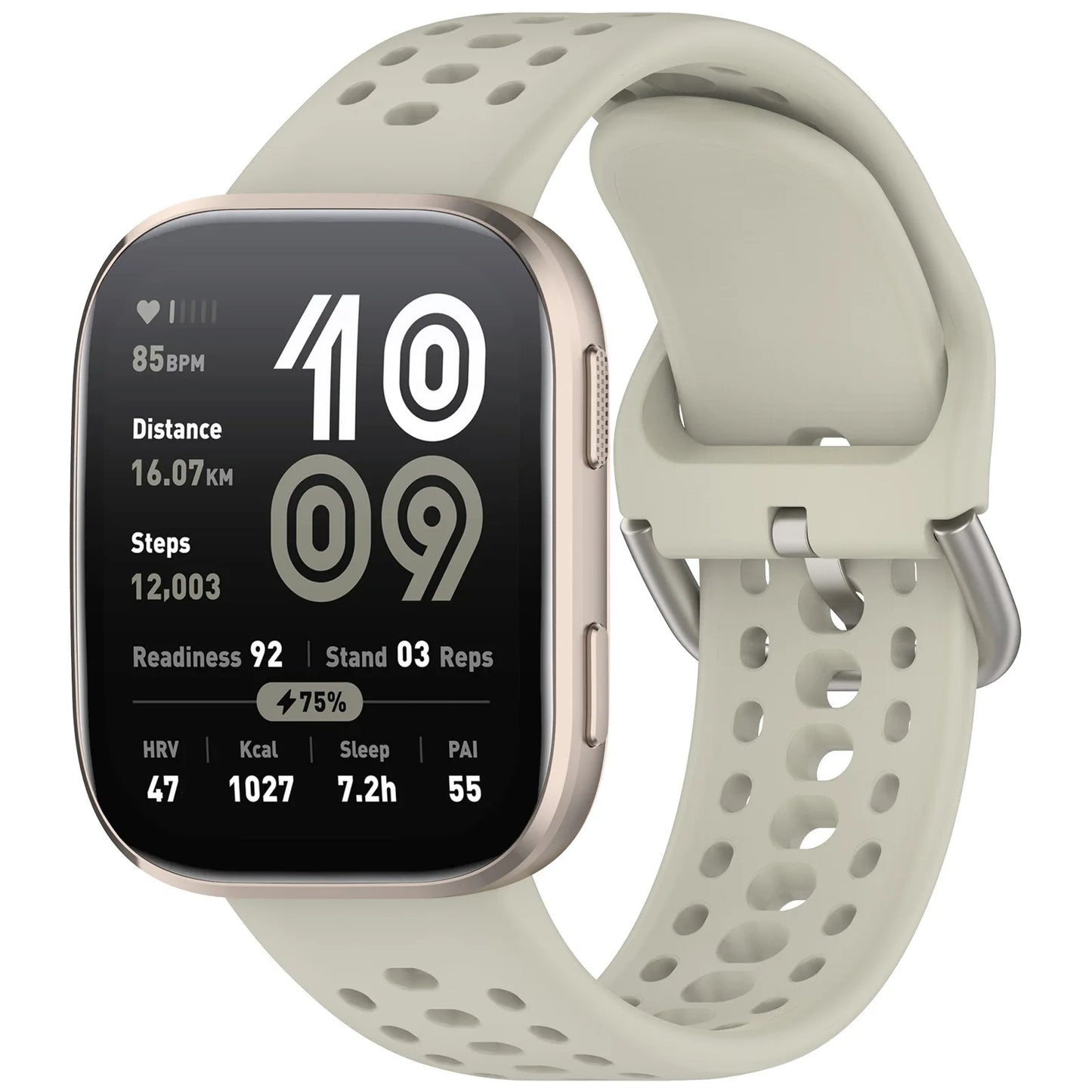 Atmungsaktives 22mm Sport Silikon-Armband für Smartwatches, Unisex
