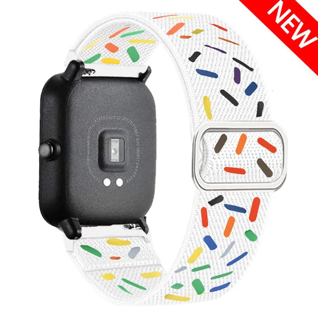 Komfortables Smartwatch Nylon Armband – 20mm & 22mm Ersatzband