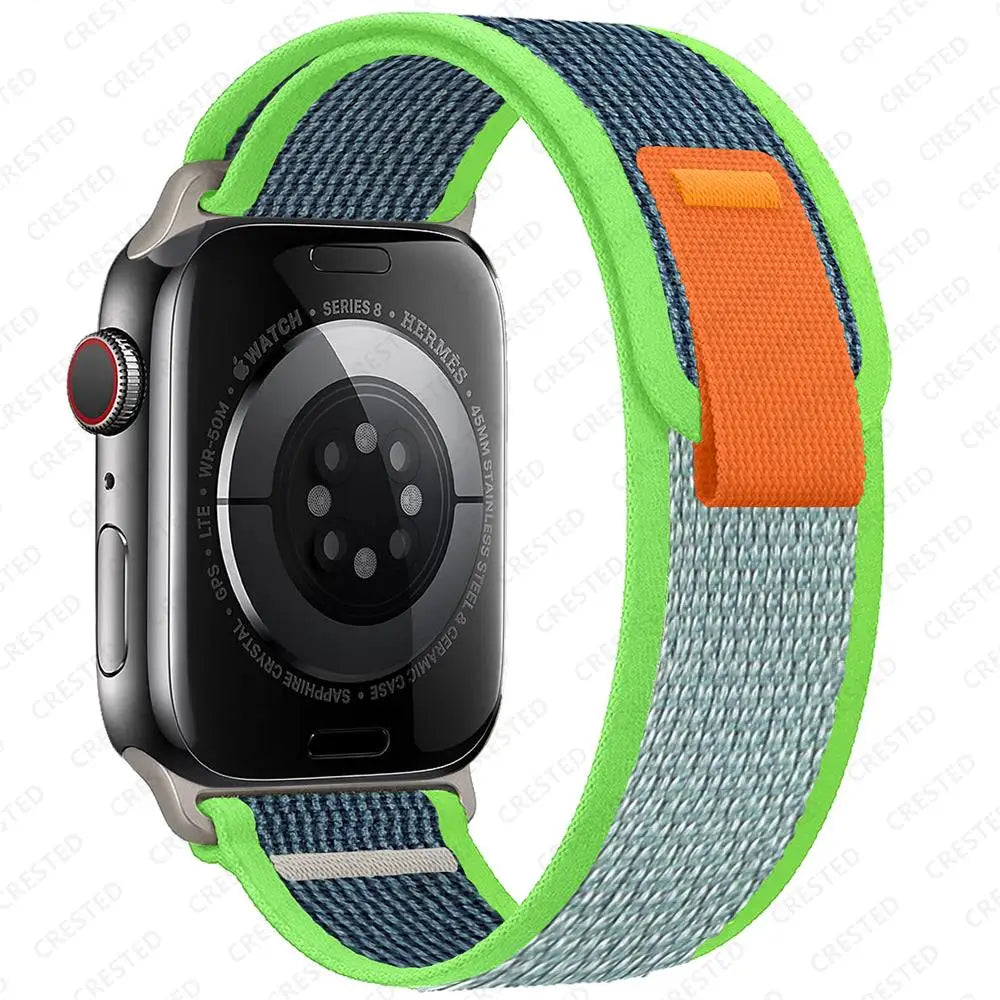 Robustes Nylon Armband für Apple Watch Ultra und alle Serien