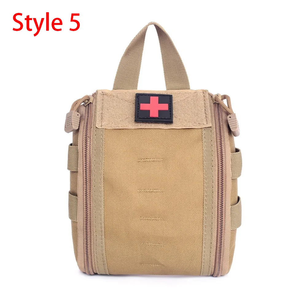 EDC Erste Hilfe Tasche mit Gürtel für Jagd Notfall Outdoor Camping