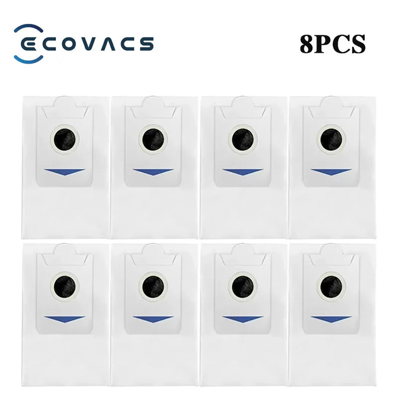 ECOVACS X5 OMNI Ersatzteile Set: Staubbeutel, Bürsten, Filter, Mopp