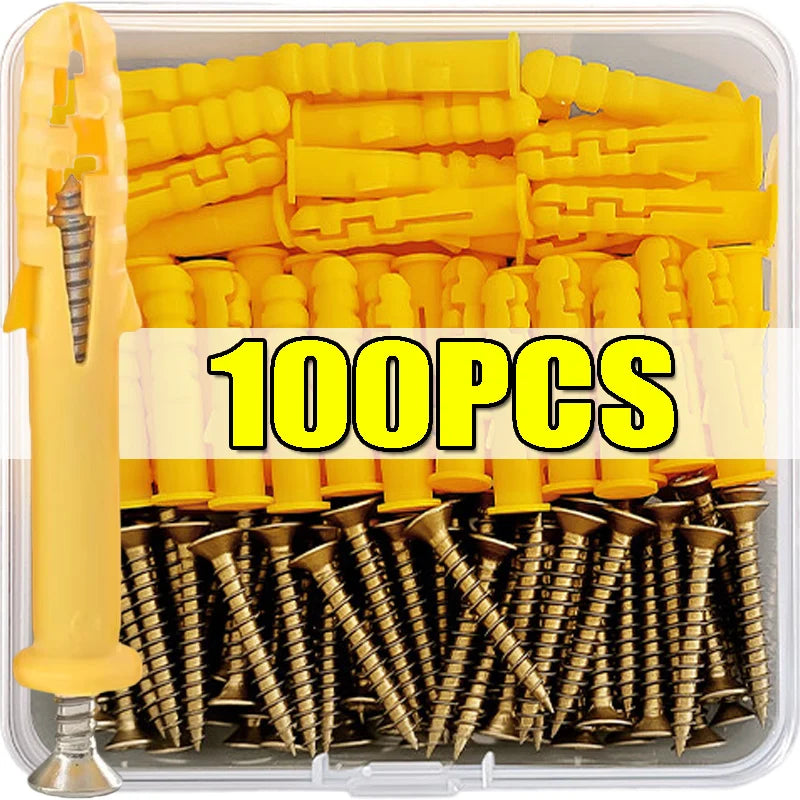 Selbstbohrende Metallschrauben und Wandanker Sets für Heimwerker