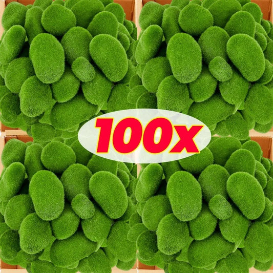 Künstliche Moossteine für kreative DIY Projekte und Dekoration