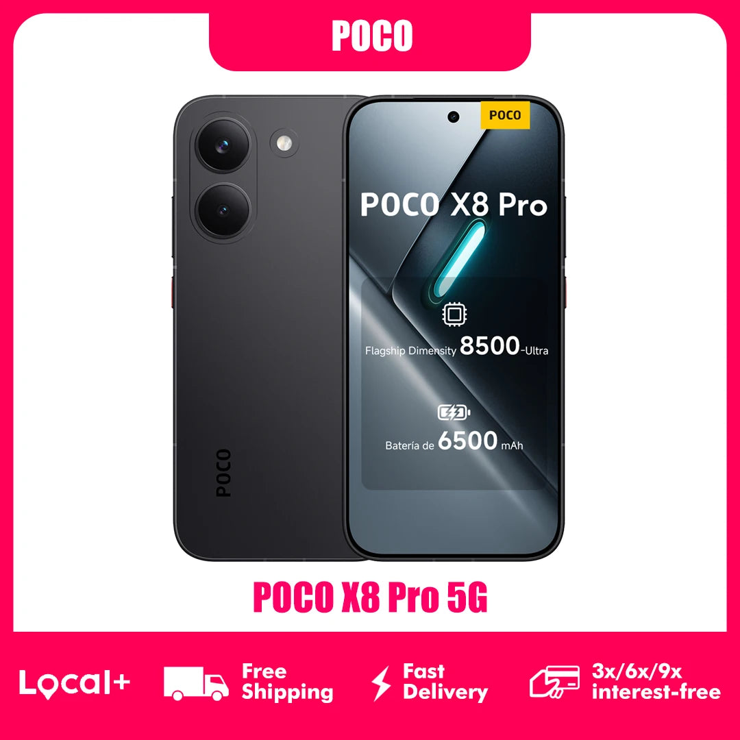 POCO X8 Pro 5G Smartphone 12GB/512GB Dimensity 8500-Ultra