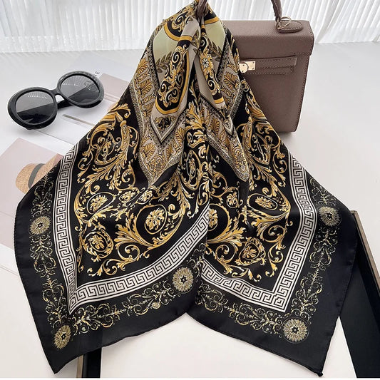 Elegantes Satin Polyester Tuch für vielseitige Styling-Ideen