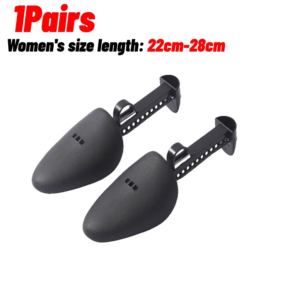 Verstellbare Kunststoff Schuhspanner 1/2 Paar für Damen und Herren Schuhe