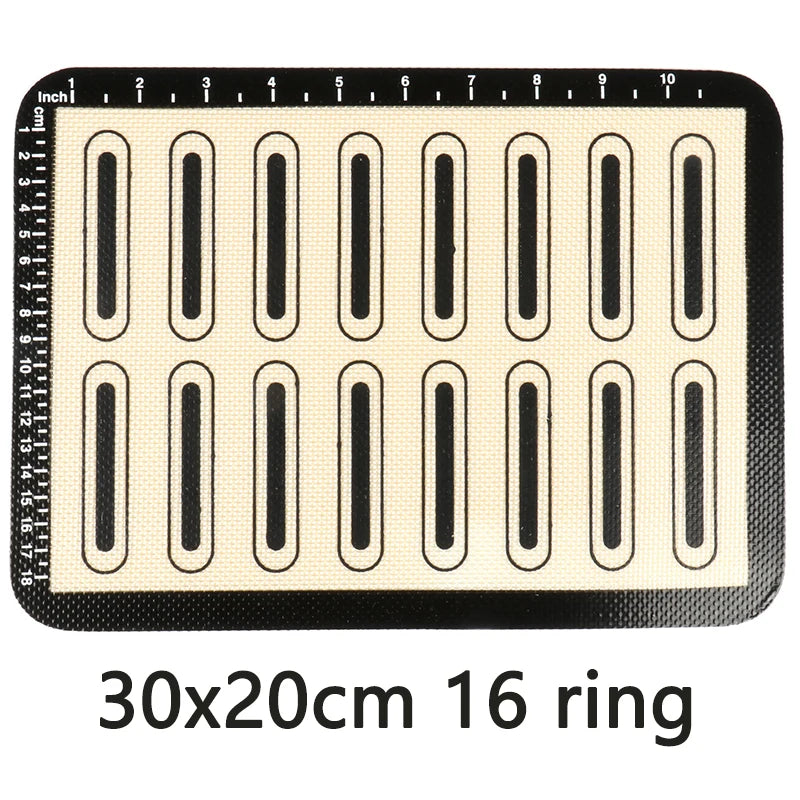 Silikon Macaron Backmatte Antihaft Backform für Kekse Gebäck 1 Stück