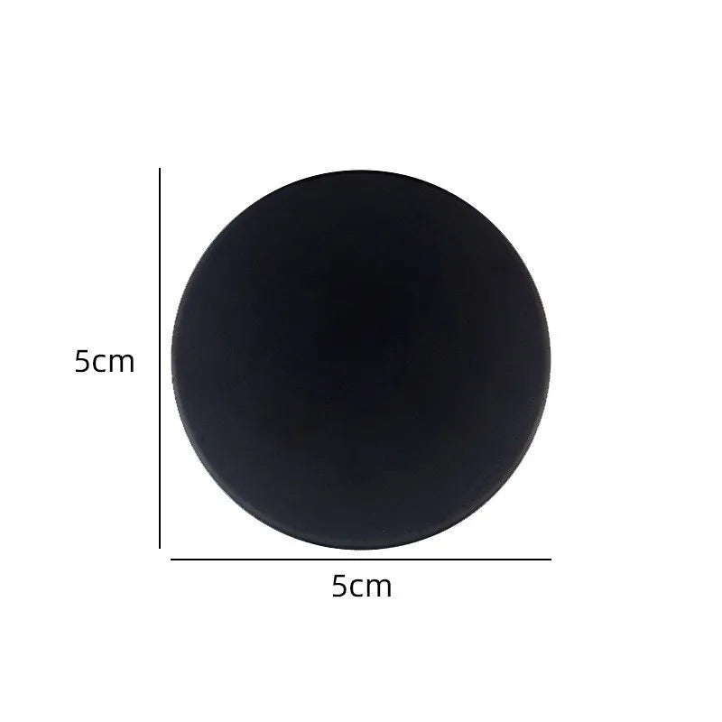 Silikon Türgriff Stoßstange 5x5cm Selbstklebend Schutzpad Weiß Grau Schwarz