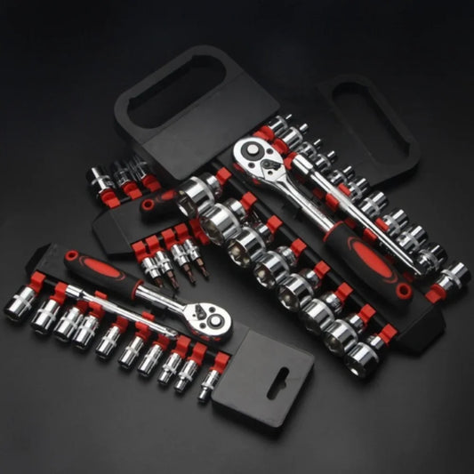 12-teiliges Steckschlüssel Schraubenschlüssel Set – Motorrad, Auto, Fahrrad Reparatur