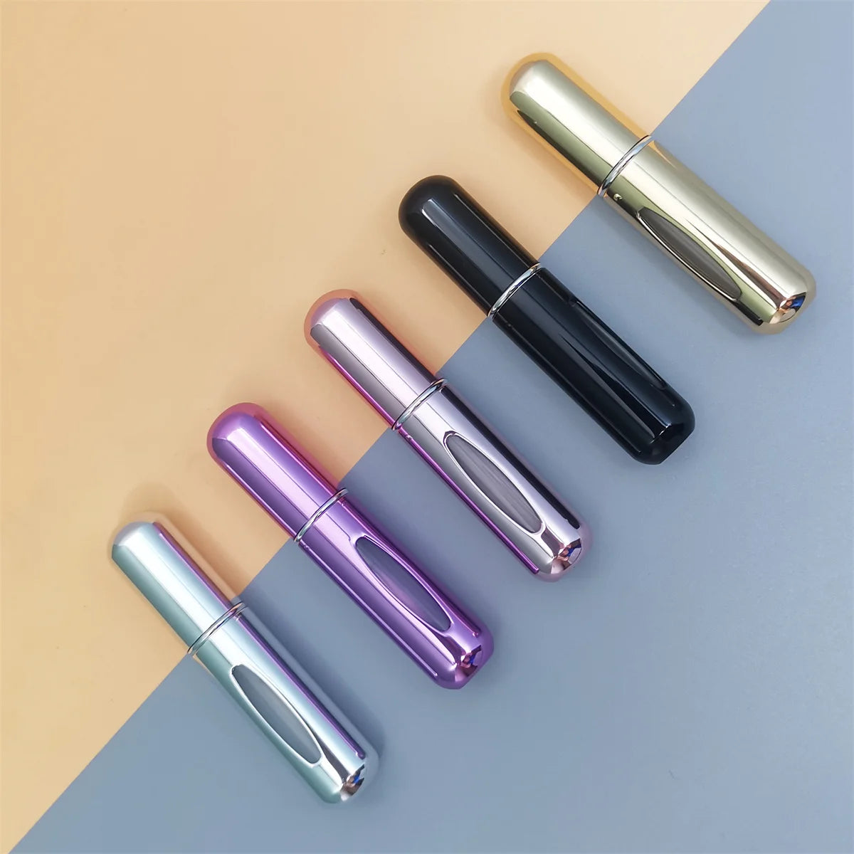 Nachfüllbare Mini Parfüm Flasche Reise Zerstäuber 5ml 1-5 Stück Set