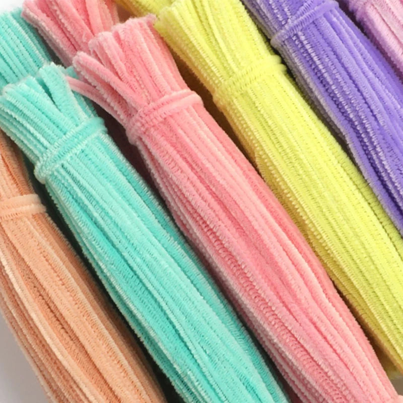 100er Set Bastelstäbchen für Kinder DIY Kreatives Spielzeug Zubehör