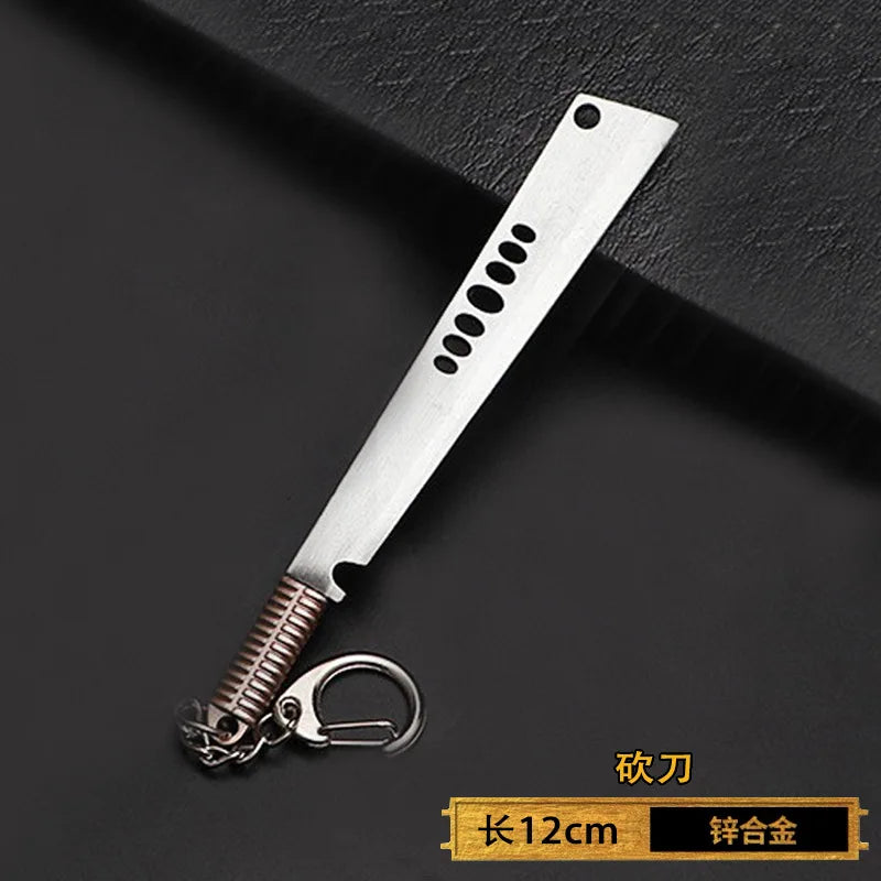 Spielzeugpistole Schlüsselanhänger aus Metall als Geschenk für Männer Jungen