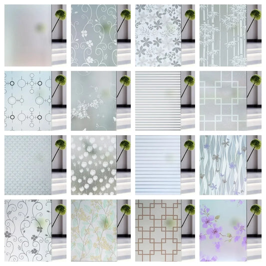 BUNPIG Fensterfolie Sichtschutz & UV-Schutz | Selbstklebend & Mattiert