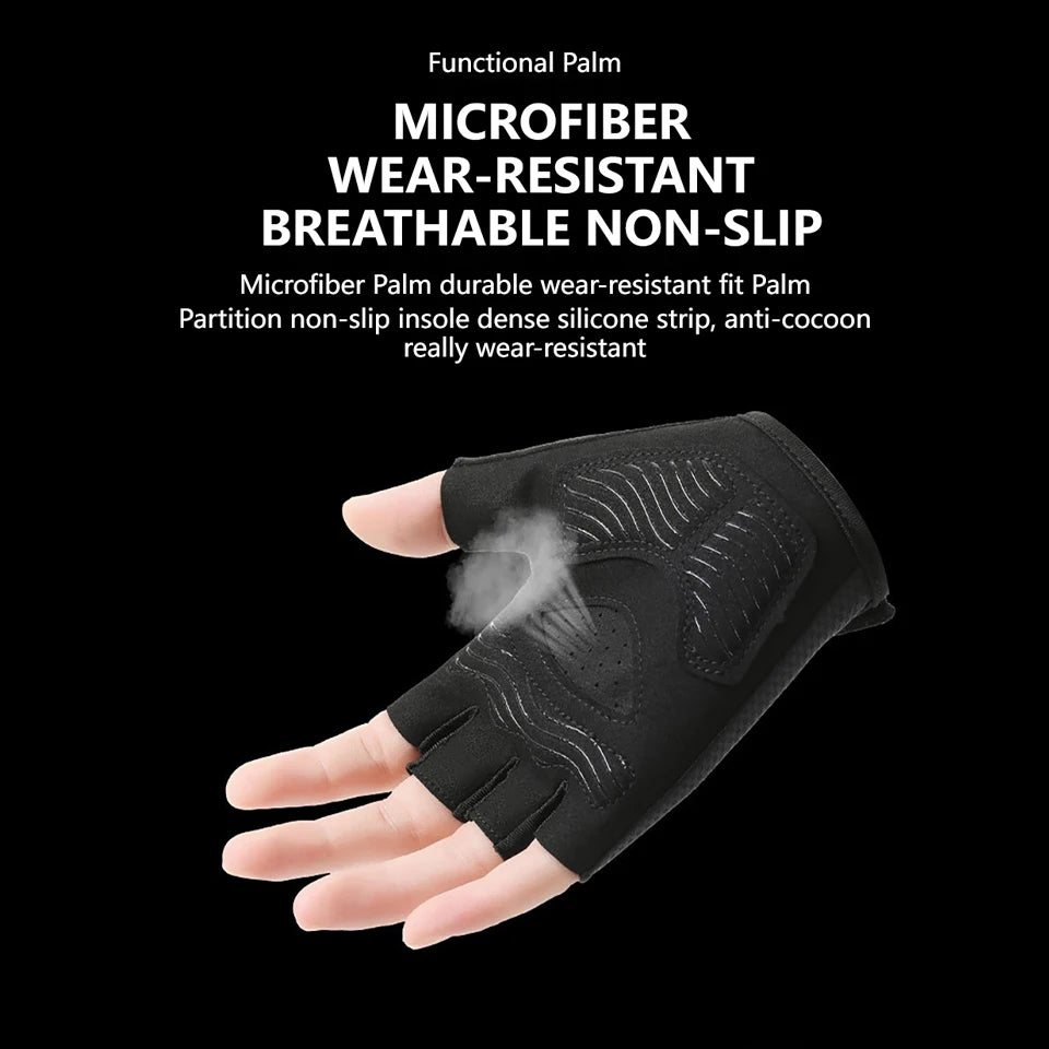 Fahrradhandschuhe halber Finger atmungsaktiv – MTB & Rennrad-Yabubest - Home & More