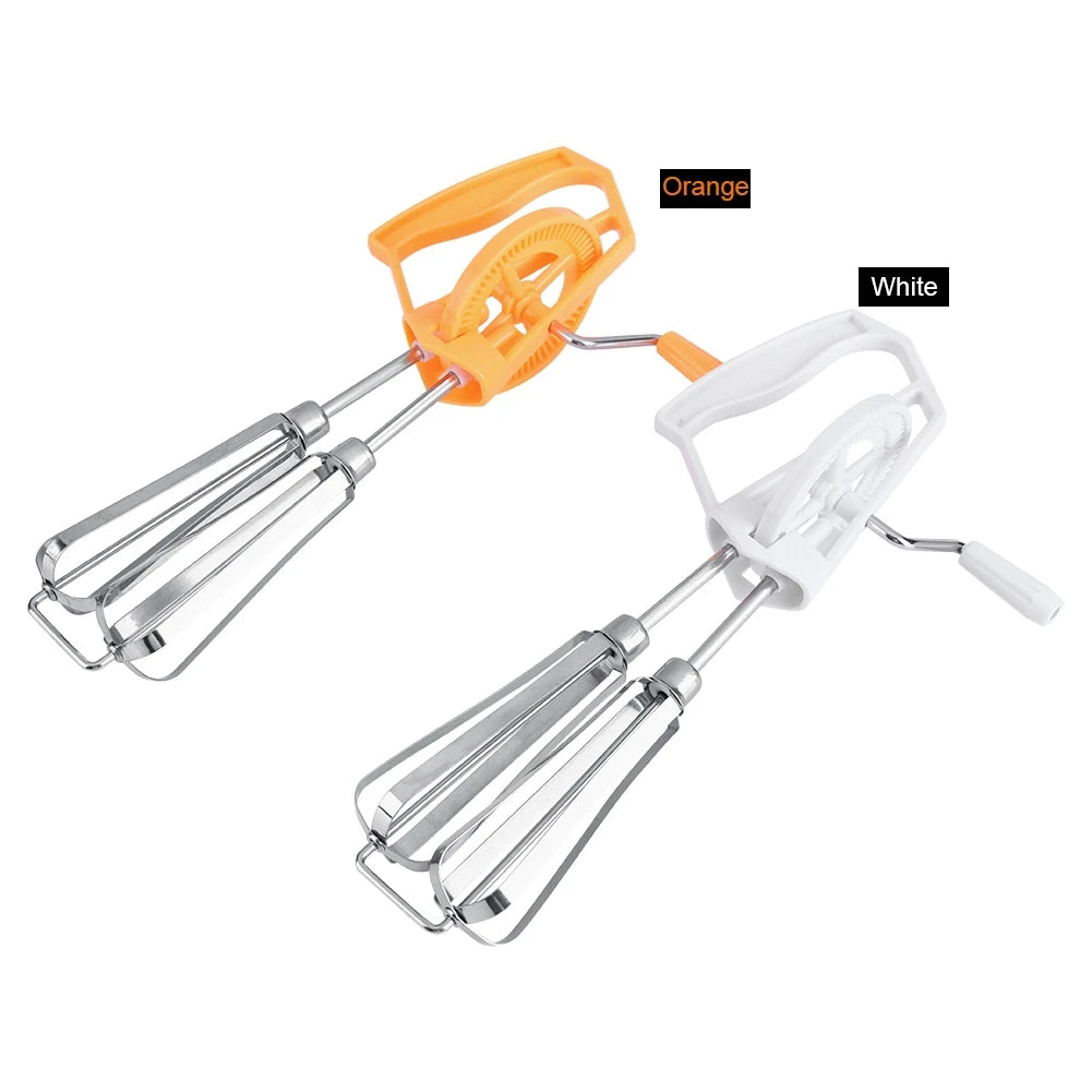 Eier-Schläger Handmixer aus Edelstahl für Küche und Backen
