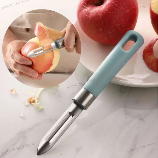 Edelstahl Hobel Küchenwerkzeug Melonenschäler für Obst und Gemüse