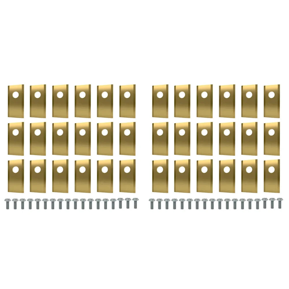 Edelstahl Ersatzklingen für Rasenroboter Schneidmesser Set für akkuraten Schnitt