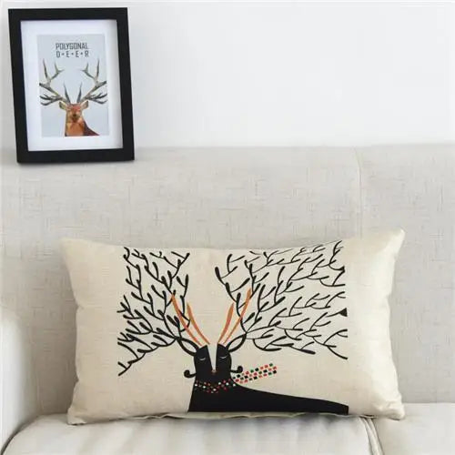 Dekoratives Lendenkissen für Sofa und Bett Gemütlichkeit