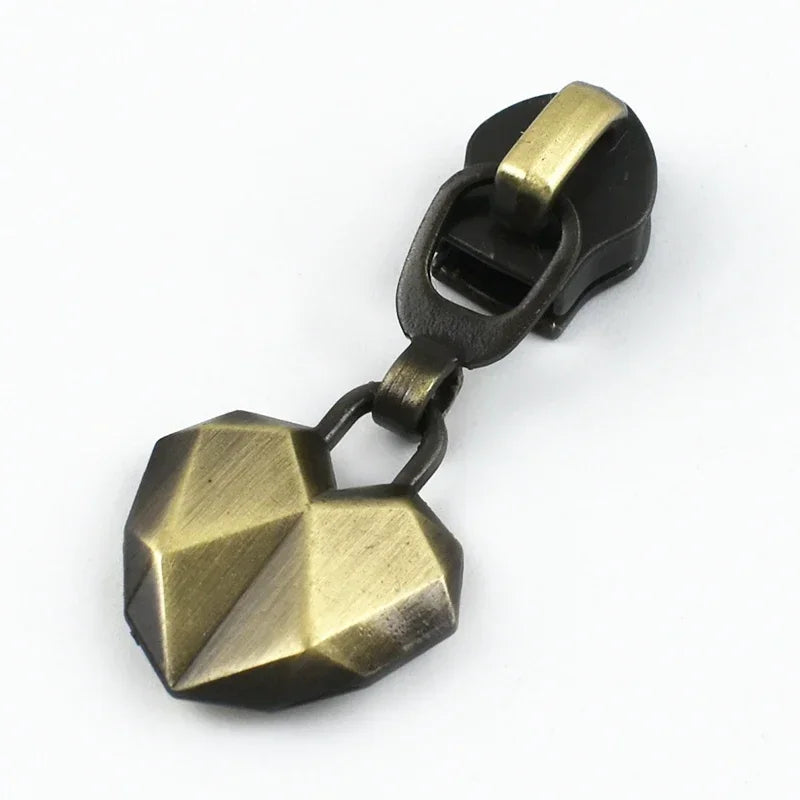 Bronze Reißverschlussschieber für Nylonreißverschlüsse, 5-20 Stück-Yabubest - Home & More