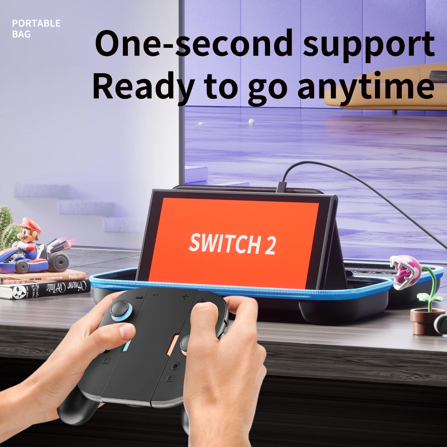 Robuste Hartschalentasche für Nintendo Switch Konsolen