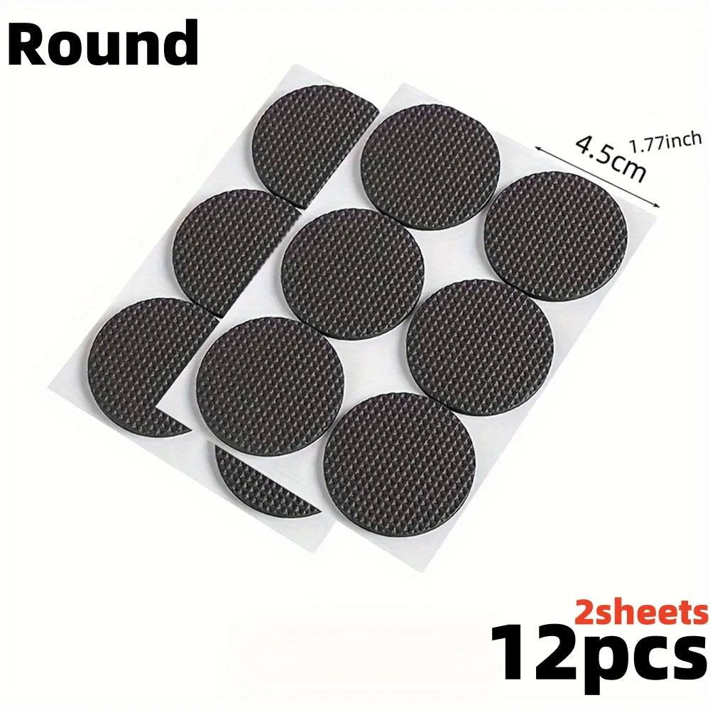12 bis 180 Stück Möbel Stille Pads Anti-Rutsch Schutz Matten für Boden