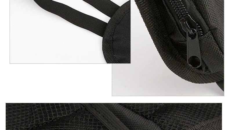 Universeller Seiten Organizer mit Netztasche und Reißverschluss für Auto