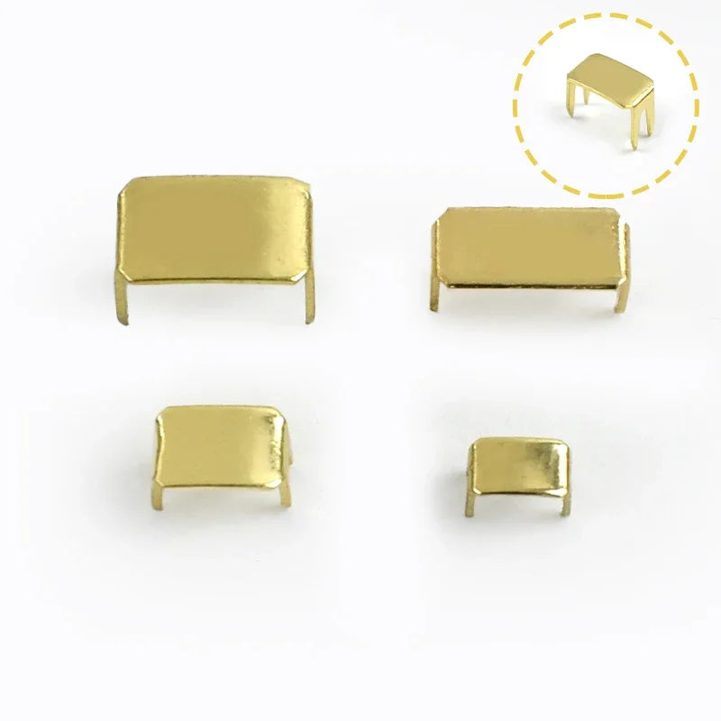 Metall Reißverschlussstopper Set Gr. 3/5/8/10 für Nylon Zipper Reparatur DIY