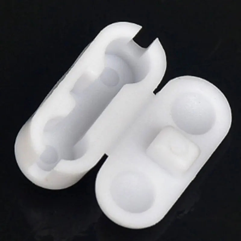 10er Set weiße Zugschnur Verbinder für Rollos & Vertikaljalousien