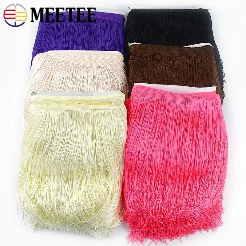 Dekorative Quastenfransen für Kleidung und Heimtextilien zum Nähen