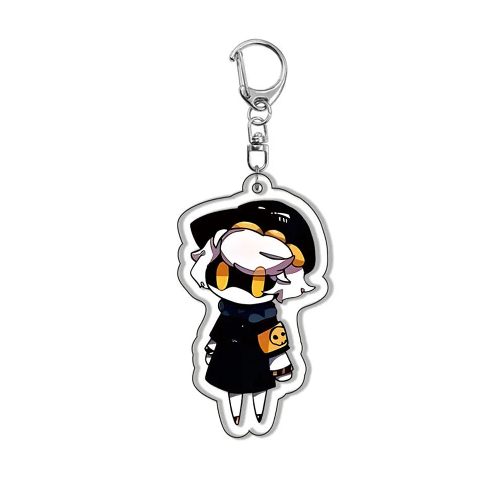 Anime Cartoon Figuren Schlüsselanhänger mit D-förmiger Schnalle Geschenk