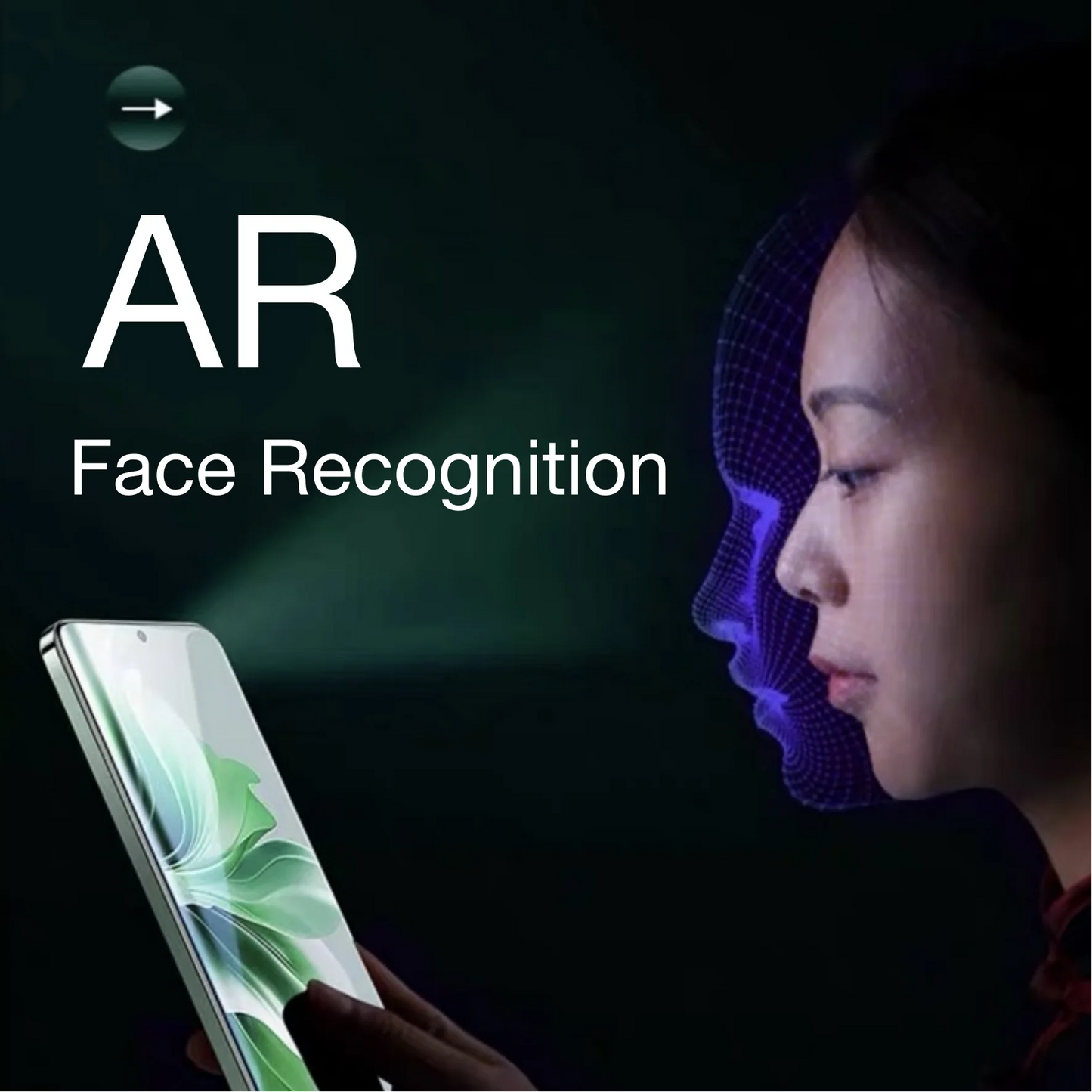 Gehärtetes Glas Schutzfolie mit Auto-Installation für Smartphone Display