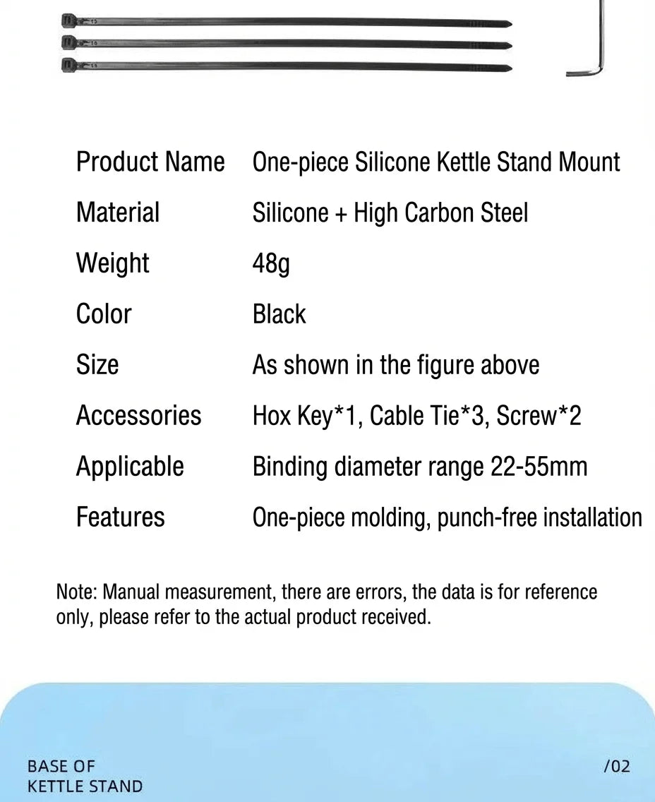 Bohrfreier Silikon-Fahrrad-Flaschenhalter, ultraleicht, bunt-Yabubest - Home & More
