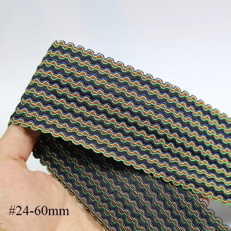 Elastisches Jacquard Gurtband für Kleidung und Nähprojekte