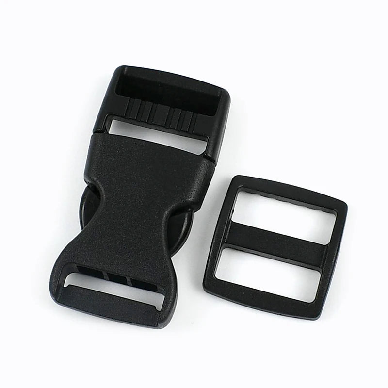 Vielseitige Kunststoff Schnallen & Karabinerhaken Sets – Größen wählbar