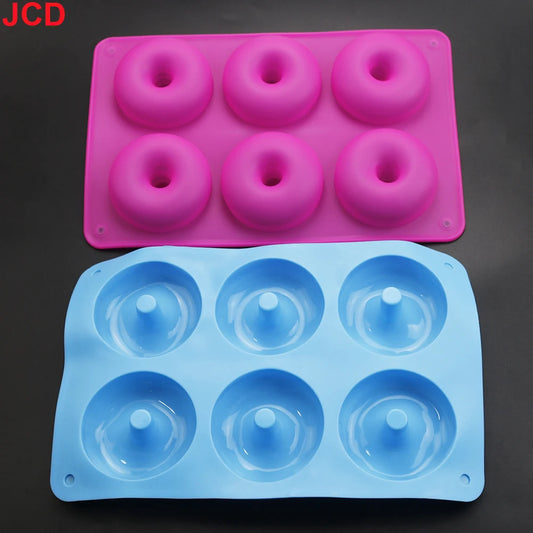 Antihaft Silikon Backform für perfekte 6 Donuts, Bagels oder Cupcakes