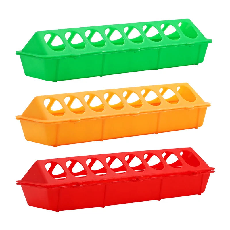 Kunststoff-Flip-Top-Futterspender für Geflügel vielseitig und praktisch