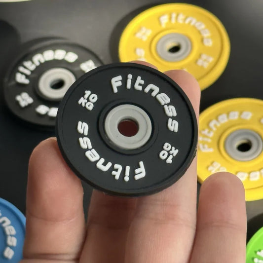 Silikon-Hantel-Schlüsselanhänger für Fitness-Enthusiasten