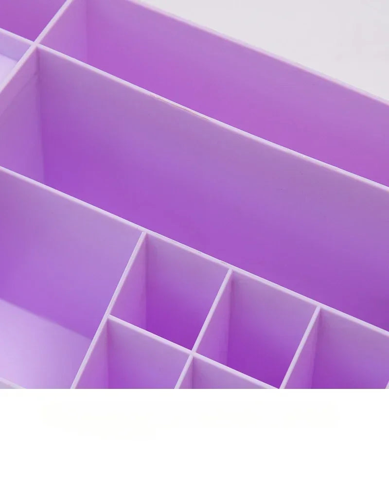 Schreibtisch Organizer Box mit 9 Fächern – Kawaii Stiftehalter für Schüler-Yabubest - Home & More
