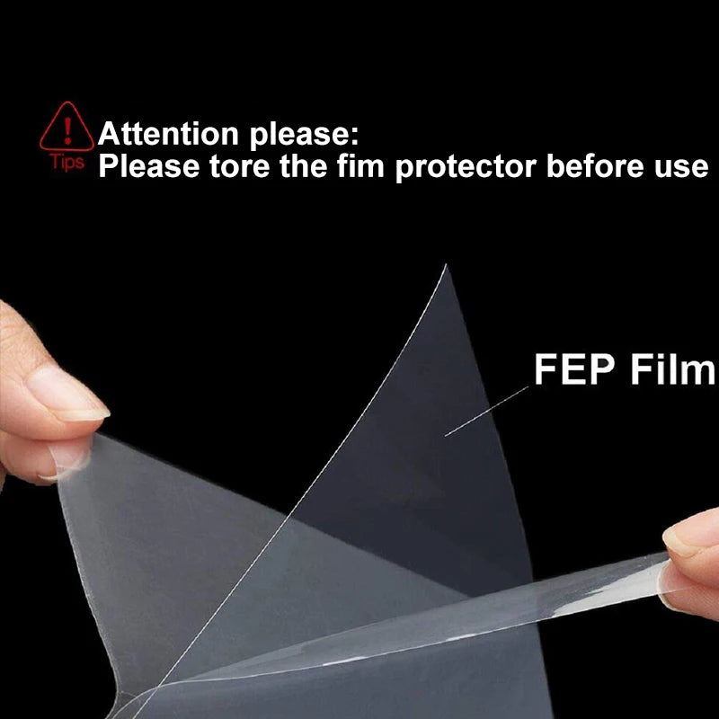 FEP Film 10,1 Zoll für 3D-Drucker – 290x200x0,15mm