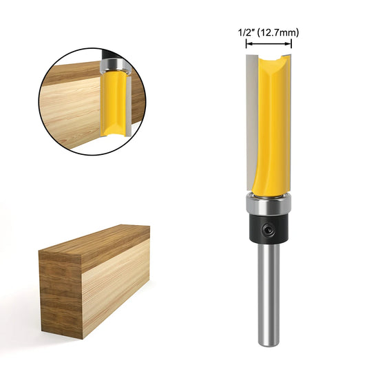 Präziser Schaftfräser für saubere Kanten in der Holzbearbeitung